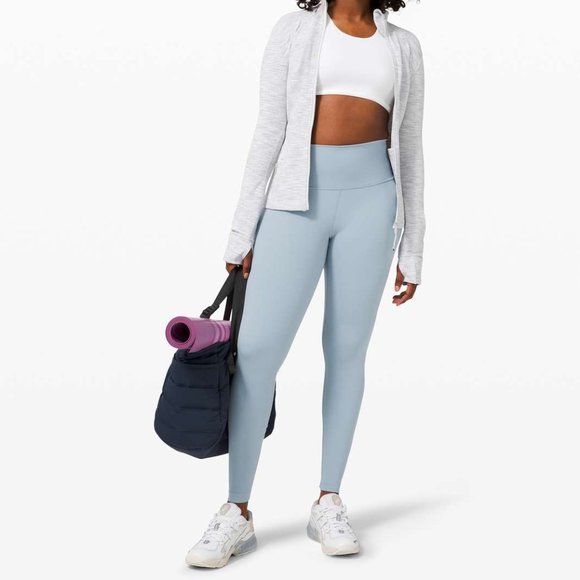 lululemon athletica Pants - LIKE NEW Lululemon Wunder Under Full-On Luxtreme 28” Chambray | Sz 8